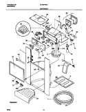 I&W DISPENSER Diagram and Parts List for GLRSF236JB0  Frigidaire Refrigerator