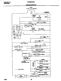 WIRING DIAGRAM Diagram and Parts List for FRS24MWGW3  Frigidaire Refrigerator