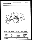 CAM Diagram and Parts List for DP400PWW1  Frigidaire Dishwasher