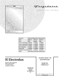 COVER Diagram and Parts List for FDB4315LFC3  Frigidaire Dishwasher
