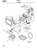 DISPENSER Diagram and Parts List for FRS26ZRGW5  Frigidaire Refrigerator