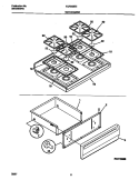 Part Location Diagram of 316033508 Frigidaire GRATE
