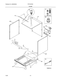 Part Location Diagram of 154187106 Frigidaire HOSE & COUPLER Assembly