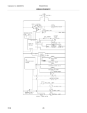 WIRING SCHEMATIC Diagram and Parts List for FRS23KF5CS0  Frigidaire Refrigerator