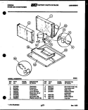 SYSTEM PARTS Diagram and Parts List for AK22E4RVA  Gibson Air Conditioner
