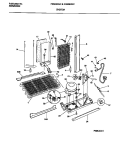 SYSTEM Diagram and Parts List for FRS28XGCD0  Frigidaire Refrigerator