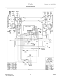 WIRING DIAGRAM Diagram and Parts List for FEFB89ECA  Frigidaire Range