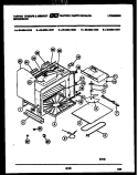 BODY PARTS Diagram and Parts List for 56-4994-10-08  Tappan Microwave