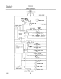 WIRING SCHEMATIC Diagram and Parts List for PLRS237ZAB1  Frigidaire Refrigerator