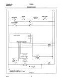 WIRING DIAGRAM Diagram and Parts List for TEF364AQD  Tappan Range