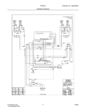 WIRING DIAGRAM Diagram and Parts List for FEFS52DQD  Frigidaire Range