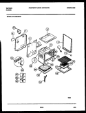 BODY PARTS Diagram and Parts List for 37-1039-00-05  Tappan Range