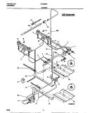 BURNER Diagram and Parts List for TGO356BCDC  Tappan Range