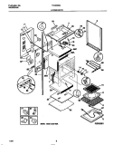 LOWER BODY Diagram and Parts List for TEO353SCDD  Tappan Range