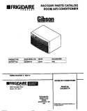 COVER Diagram and Parts List for GAC053T7A2  Gibson Air Conditioner