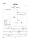 WIRING SCHEMATIC Diagram and Parts List for FRT18P5AB3  Frigidaire Refrigerator