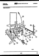 Part Location Diagram of 807852 Frigidaire REAR BRACE