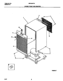 CABINET FRONT AND WRAPPER Diagram and Parts List for MDDQ50FG1  Gibson Dehumidifier