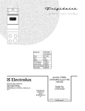 COVER Diagram and Parts List for CFEF272DS7  Frigidaire Range