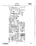 WIRING DIAGRAM Diagram and Parts List for FRS26KW3AW6  Frigidaire Refrigerator