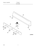 Part Location Diagram of 316458054 Frigidaire PANEL