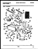 SYSTEM AND AUTOMATIC DEFROST PARTS Diagram and Parts List for WFU20F5AW1  Frigidaire Freezer