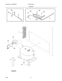 SYSTEM Diagram and Parts List for FFC07C2CW5  Frigidaire Freezer