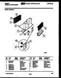 ELECTRICAL PARTS Diagram and Parts List for AL05A4EYA  Gibson Air Conditioner