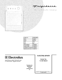 COVER Diagram and Parts List for FERB7800DS0  Frigidaire Dryer