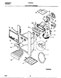 ICE & WATER DISPENSER Diagram and Parts List for FRT26XGCB2  Frigidaire Refrigerator