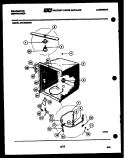 INNER TUB PARTS Diagram and Parts List for DWU6025W2  Kelvinator Dishwasher