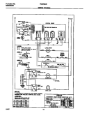 WIRING DIAGRAM Diagram and Parts List for FEB786CETA  Frigidaire Wall Oven