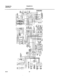 WIRING DIAGRAM Diagram and Parts List for FRS26KR4AQ4  Frigidaire Refrigerator