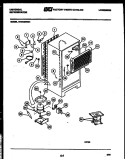 SYSTEM AND AUTOMATIC DEFROST PARTS Diagram and Parts List for GTN198WH1-00  Tappan Refrigerator