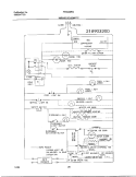 WIRING SCHEMATIC Diagram and Parts List for FRS20ZRGWA  Frigidaire Refrigerator