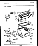 CHEST FREEZER PARTS Diagram and Parts List for MFC07M2AW0  Frigidaire Freezer