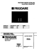 COVER Diagram and Parts List for FEC3X9XESB  Frigidaire Cooktop