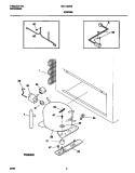 SYSTEM Diagram and Parts List for MFC13M6BW0  Frigidaire Freezer