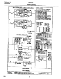 WIRING DIAGRAM Diagram and Parts List for FEFD67CHBE  Frigidaire Range