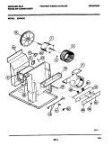 Part Location Diagram of 5303209176 Frigidaire BRACKET-COMPR.MTG.