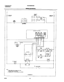 WIRING SCHEMATIC Diagram and Parts List for FGF356MXAWA  Frigidaire Range