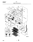 Part Location Diagram of 216330500 Frigidaire GRILLE/KICKPLATE