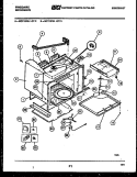 BODY PARTS Diagram and Parts List for MCT1375L3  Frigidaire Microwave