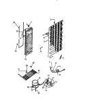 SYSTEM & AUTOMATIC DEFROST PARTS Diagram and Parts List for FMW220AN4T  Kelvinator Refrigerator