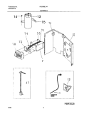 CONTROLS Diagram and Parts List for FAC089L7A1  Frigidaire Air Conditioner