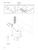 SYSTEM Diagram and Parts List for FFC0923DW7  Frigidaire Freezer