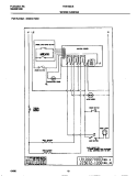 WIRING DIAGRAM Diagram and Parts List for FEB756CBTD  Frigidaire Wall Oven