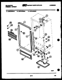 CABINET PARTS Diagram and Parts List for UFP212FM2W  Kelvinator Freezer