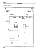 WIRING DIAGRAM Diagram and Parts List for MGF300PBDE  Frigidaire Range