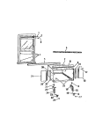 CABINET WINDOW MOUNTING PARTS (`DD` Diagram and Parts List for A1238EC2  Frigidaire Air Conditioner